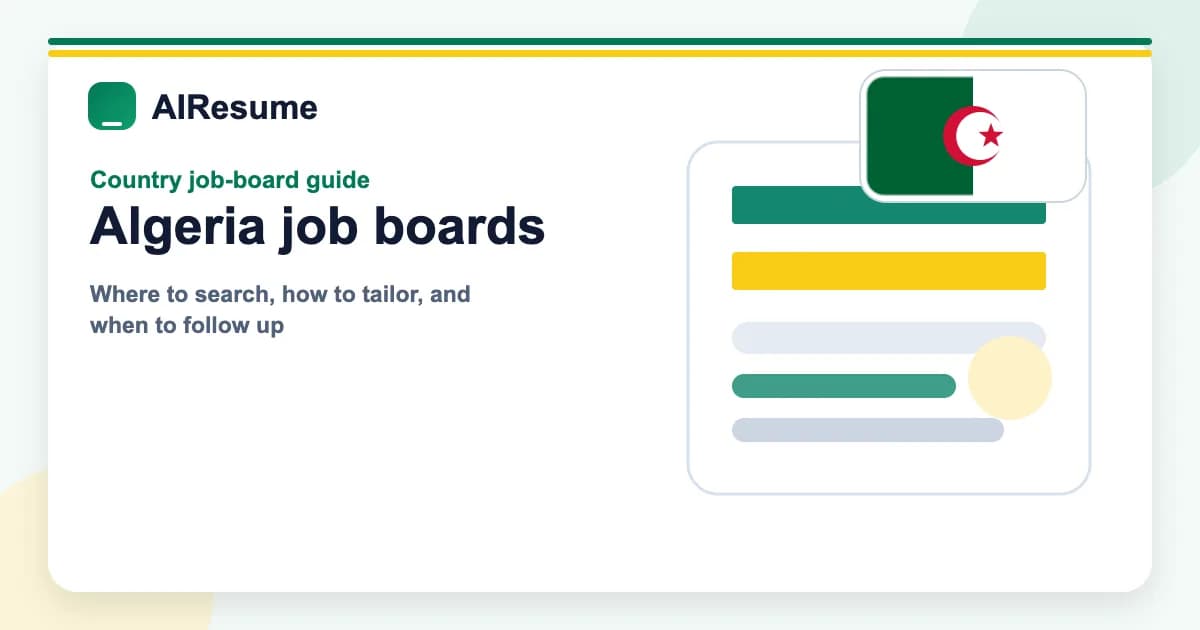 Algeria Job Boards in 2026: Where to Search, the New Minimum Wage and Work Permits
