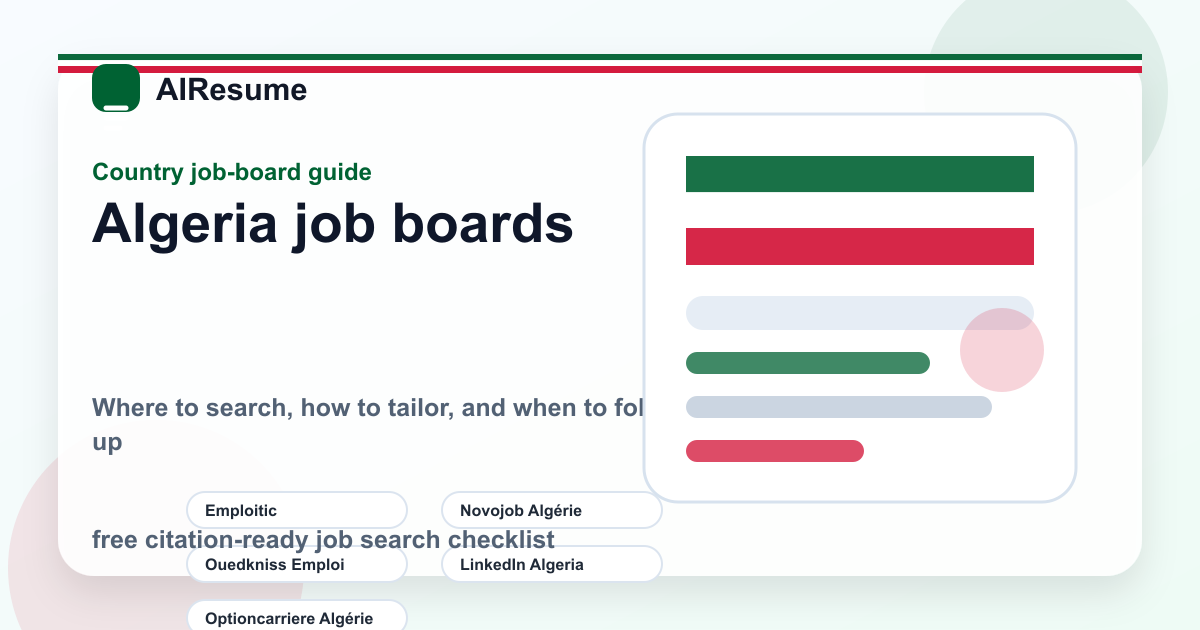 Algeria job board comparison: best sites to find work cover image