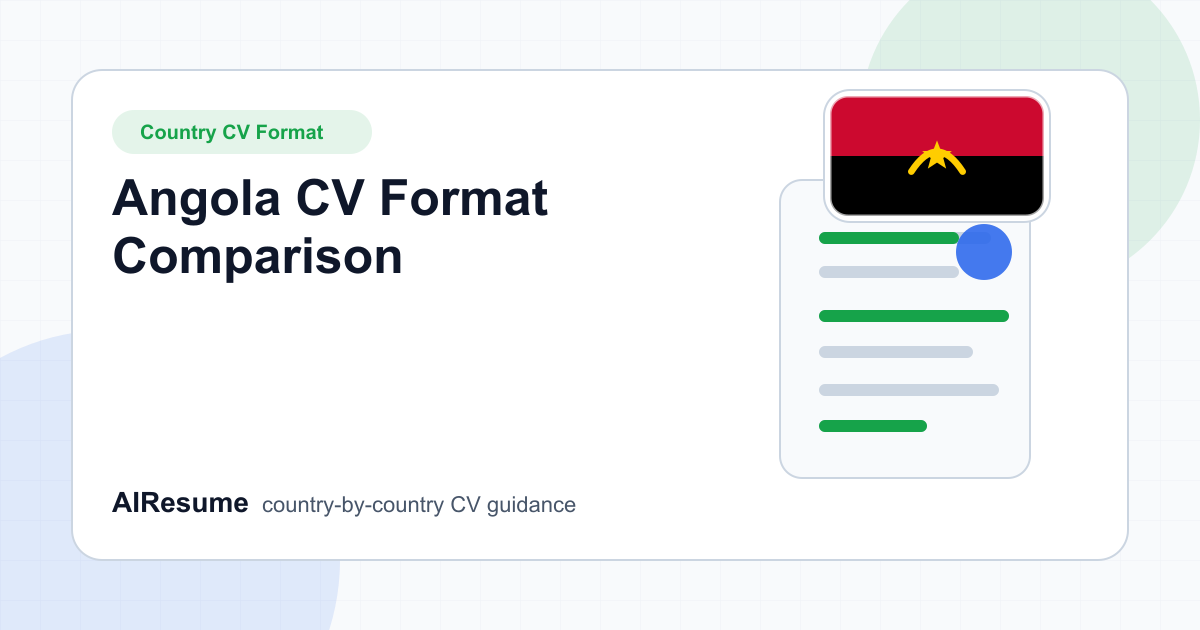 Angola CV Format Comparison cover image