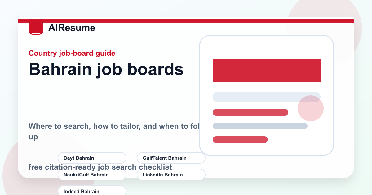 Bahrain job board comparison: best sites to find work cover image
