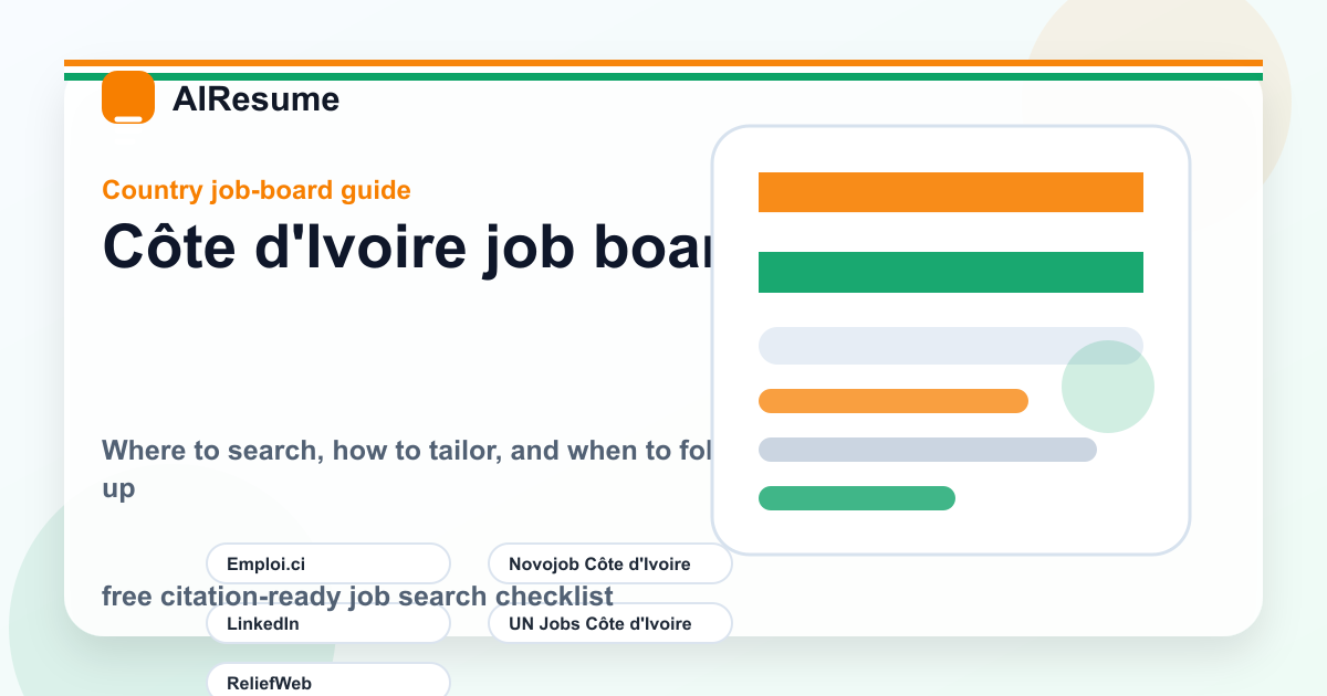 Côte d'Ivoire job board comparison: best sites to find work cover image
