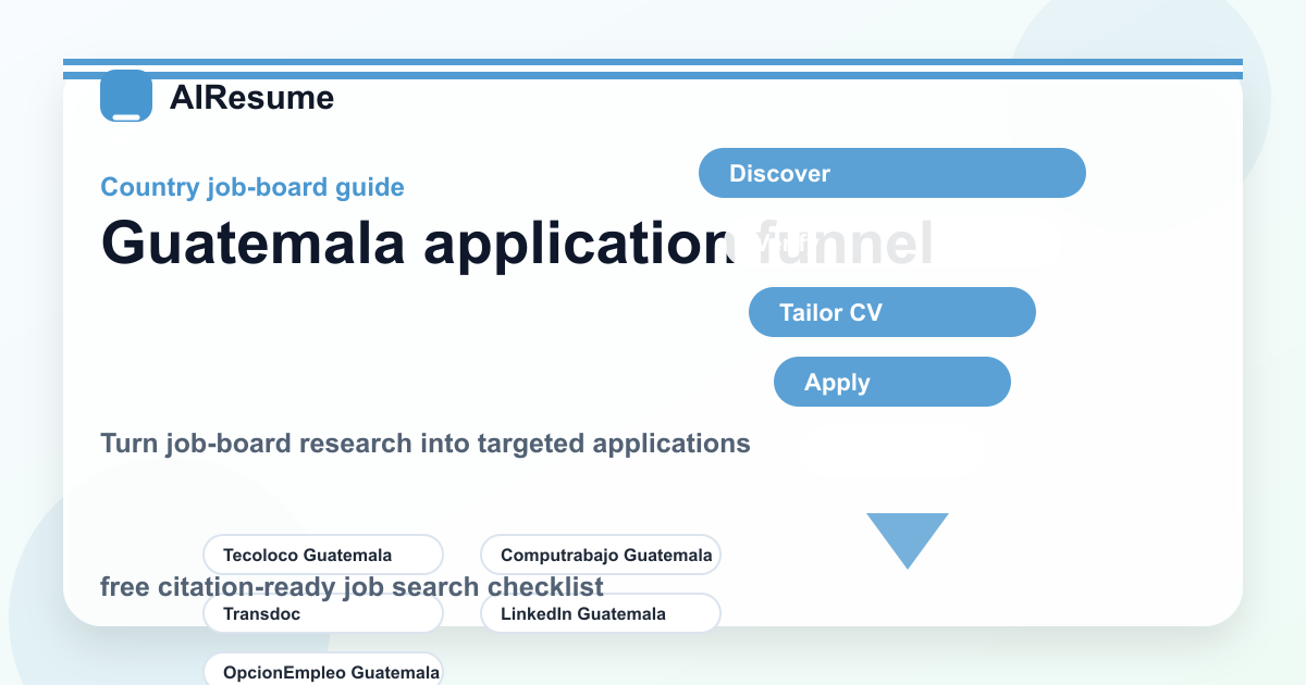 グアテマラ application funnel