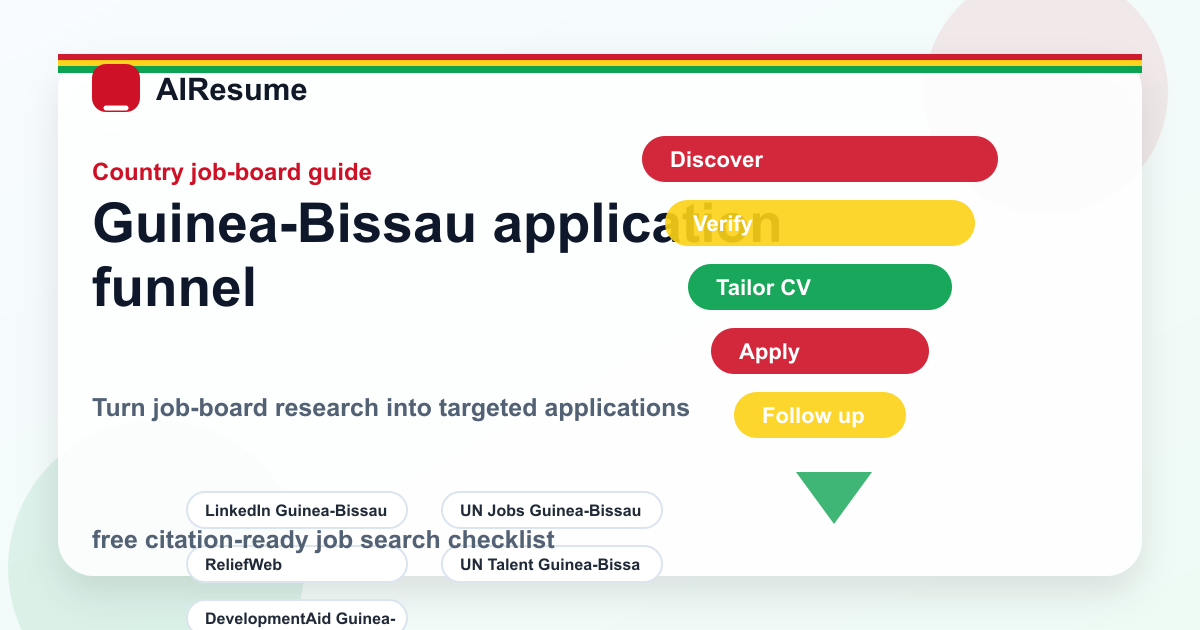 ギニアビサウ application funnel