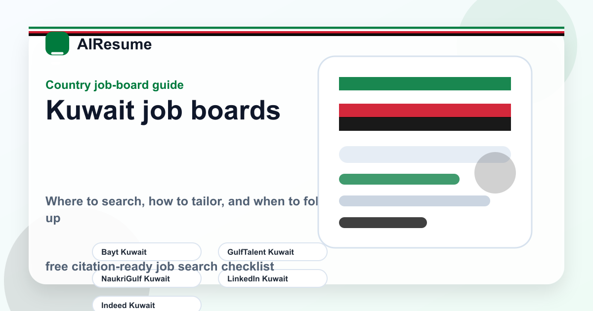 Kuwait job board comparison: best sites to find work cover image