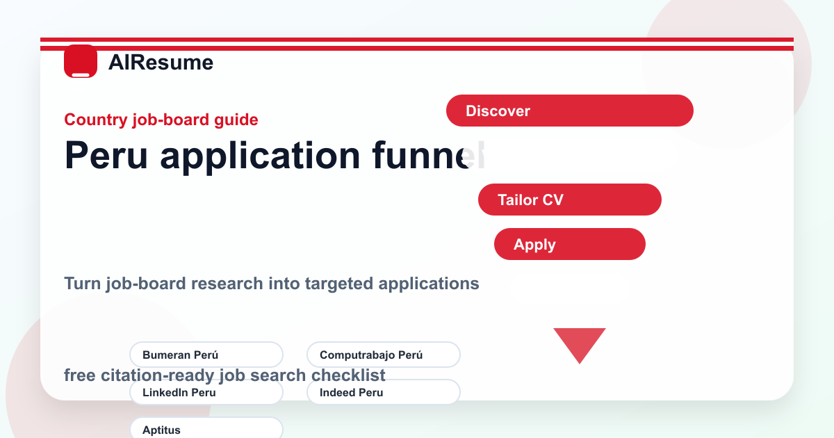 Peru application funnel