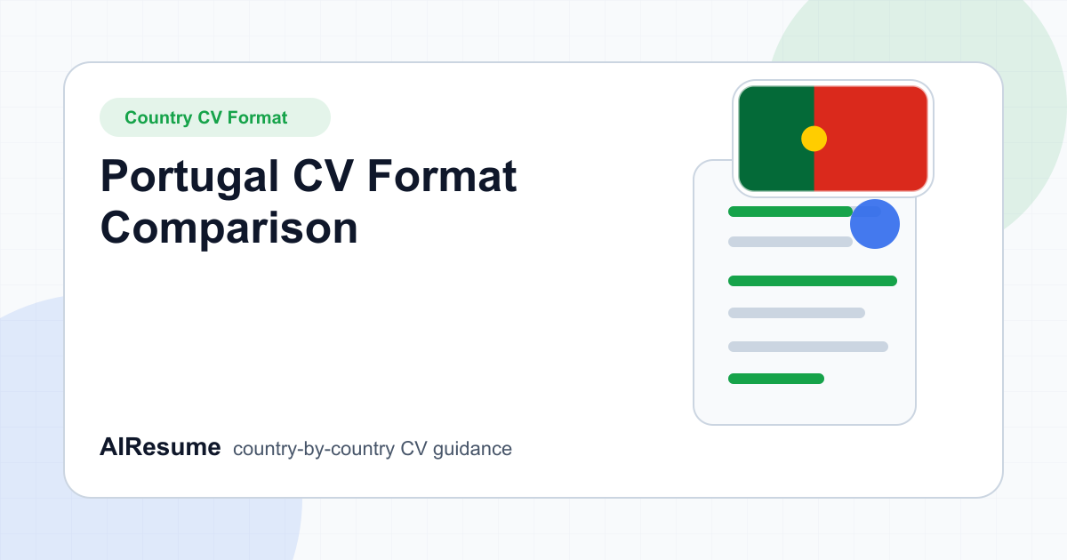 Portugal CV Format Comparison cover image
