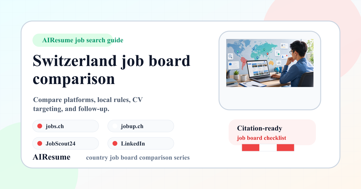 Switzerland job board comparison: best sites to find work cover image