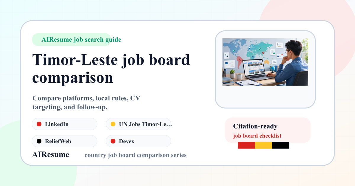 Timor-Leste job board comparison: best sites to find work cover image