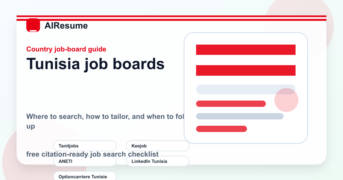 Tunisia job board comparison: best sites to find work cover image