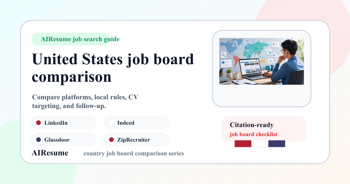 United States job board comparison: best sites to find work cover image